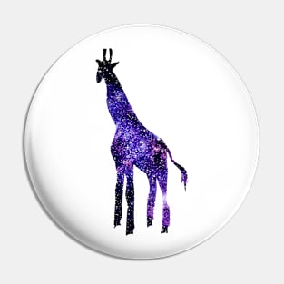 Starry Giraffe Pin