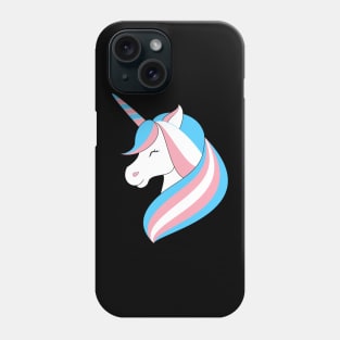 Trans Unicorn Phone Case