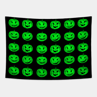 Halloween Pumpkins Tapestry