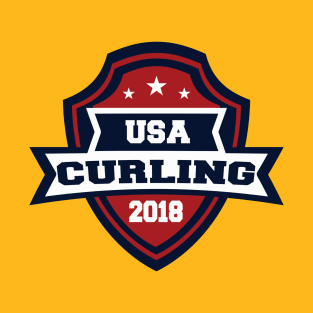 USA Curling T-Shirt
