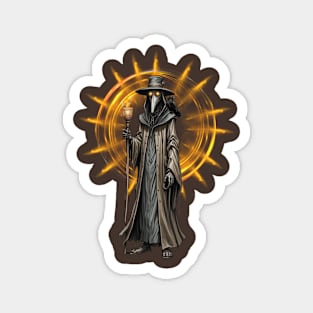 Creepy Plague Doctor Magnet