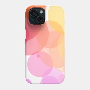 Colorful Circle Abstract Background Design Phone Case
