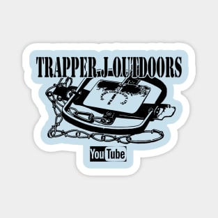 trapper j original logo Magnet