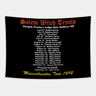 Salem Witch Tryals Tour Tapestry