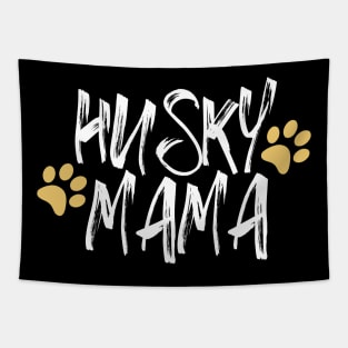 Husky Mama, Husky Mom Gifts Dog Lover Tapestry