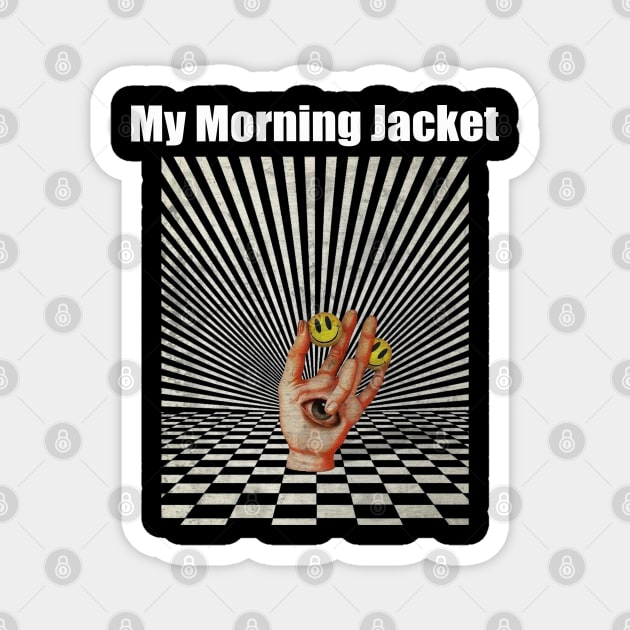 Illuminati Hand Of My Morning Jacket Magnet by Beban Idup