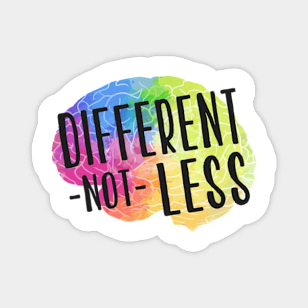 Different Not Less Magnet by Pink and Blues