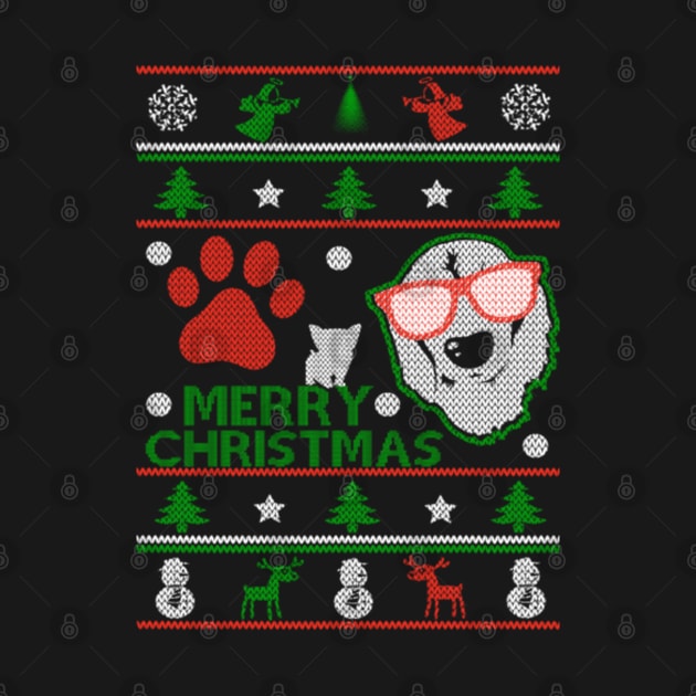 Dog Ugly Christmas Sweater by uglygiftideas