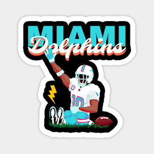 Miami dolphins - tyreek Hill 10 Magnet