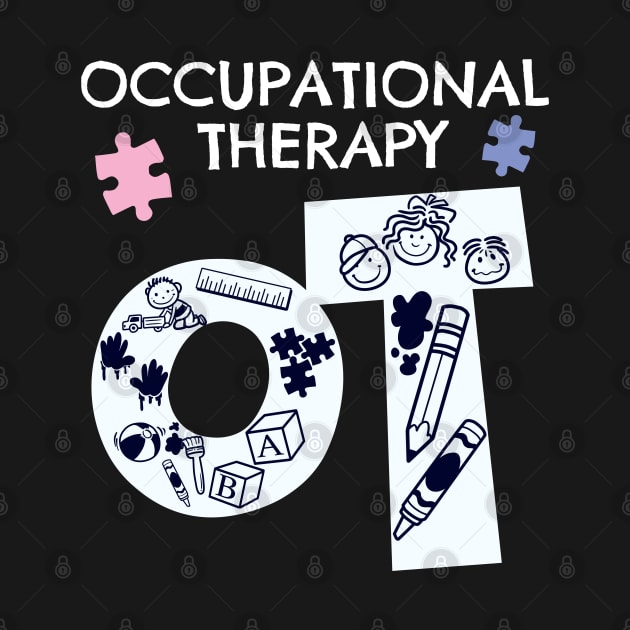 Womens Occupational Therapist Print Occupational Therapy OT Product by Linco