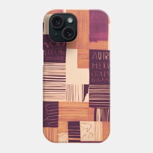 Blaze lettering pattern Phone Case