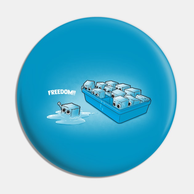 Freedom Pin by Cromanart