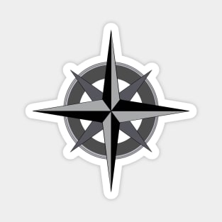 Compass Rose Adventure and Travel Magnet