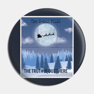 The X-Mas Files Pin