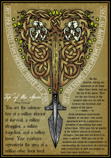 Tip of the Spear (Ancestors) Magnet