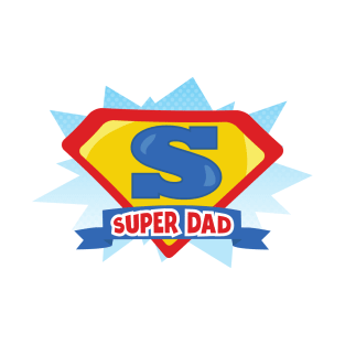 Father's Day, Dad, Super Dad, Best Dad, Superhero T-Shirt