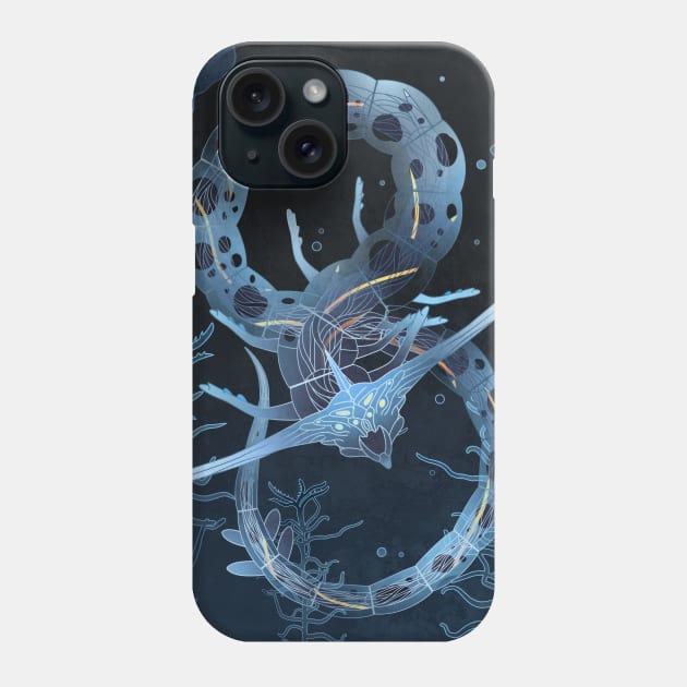 Ghost Leviathan Phone Case by Ilona's Store