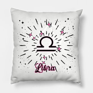 Libra Astrology sign design Pillow