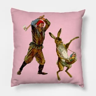 Rabbit Season Pillow