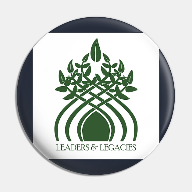 Iconic Leaders N Legacies Logo Pin by LeadersNLegacies