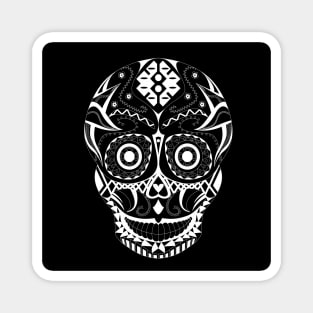 black skull ecopop Magnet