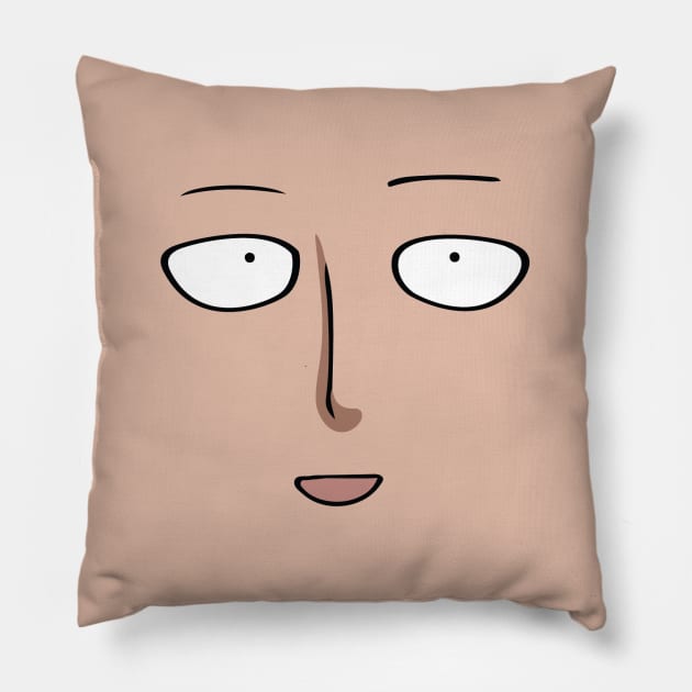 one face Pillow by Light0man