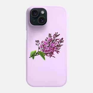 Lilacs Starting to Open Phone Case