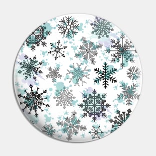 Christmas snow art. Pin