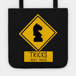 Chess Danger Sign for Knights Tote