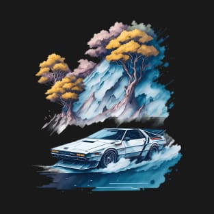 Summer Art DMC DeLorean T-Shirt