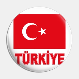 The Pride of Turkey - Turkish Flag and Language Pin
