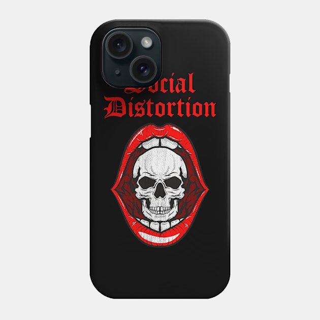 Social Distortion Mommy's Little Monster Phone Case by Rooscsbresundae