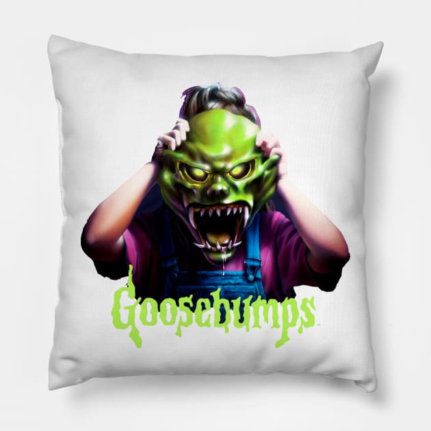 Goosebumps Pillow by dailydadacomic