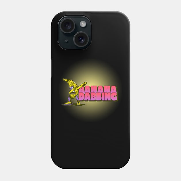 Banana Dabbing Fun Design Phone Case by eliteshirtsandmore