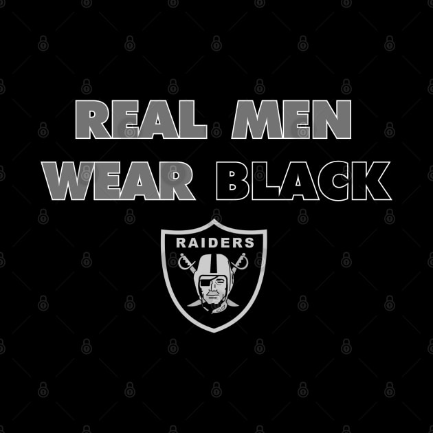 Raiders "Real Men Wear Black" by capognad