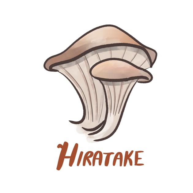 Hiratake Mushrooms by Kinda Kels