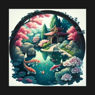 Gorgeous Koi Pond T-Shirt