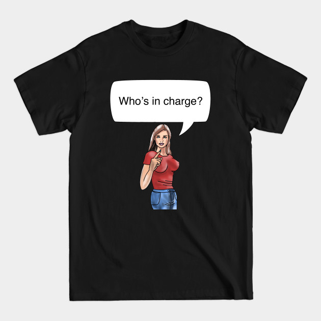 Women Pointing (In Red) - Woman - T-Shirt