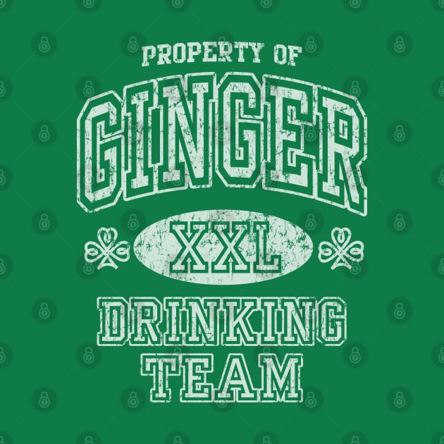 Ginger Drinking Team St Patricks Day by E