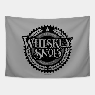 Whiskey Snob - funny whiskey drinker Tapestry