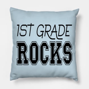 1st Grade Rocks Pillow