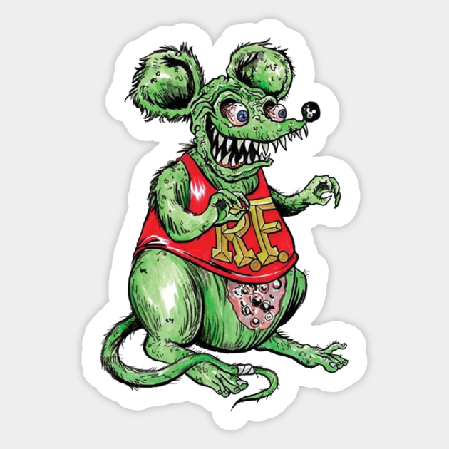 Rat Fink - Rat Fink - Sticker