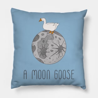 A Moon Goose Pillow