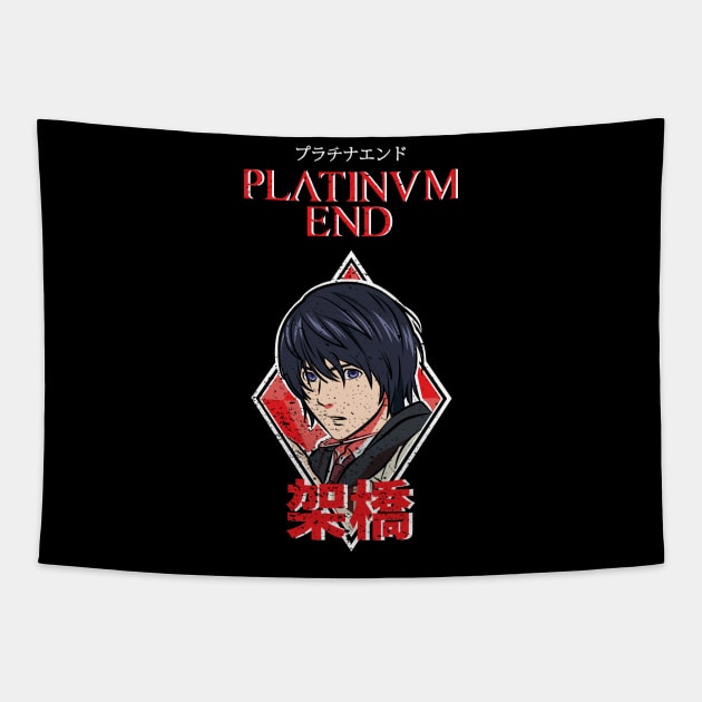 PLATINUM END: MIRAI KAKEHASHI (GRUNGE STYLE) Tapestry by FunGangStore