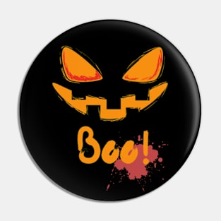 Halloween ghost spooking boo Pin