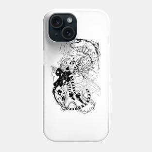 BULLET WITH BUTTERFLY WINGS 5 Phone Case