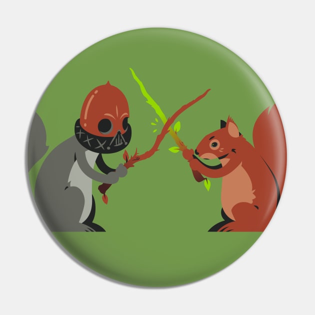 Nut Wars: The Acorn Strikes Back Pin by HtCRU