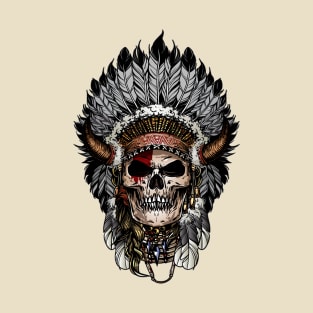 Indian skull T-Shirt