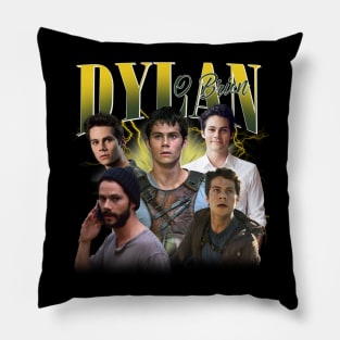 VINTAGE BOOTLEG DYLAN O'BRIEN 90S RETRO Pillow