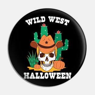 Wild West Halloween Pin